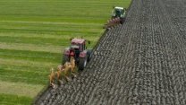 Ploughing w/ Case IH 1455 & Fendt 724 - 9 furrow | Kverneland & Rumptstad | PURE SOUND